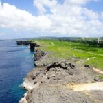 沖縄の海岸線