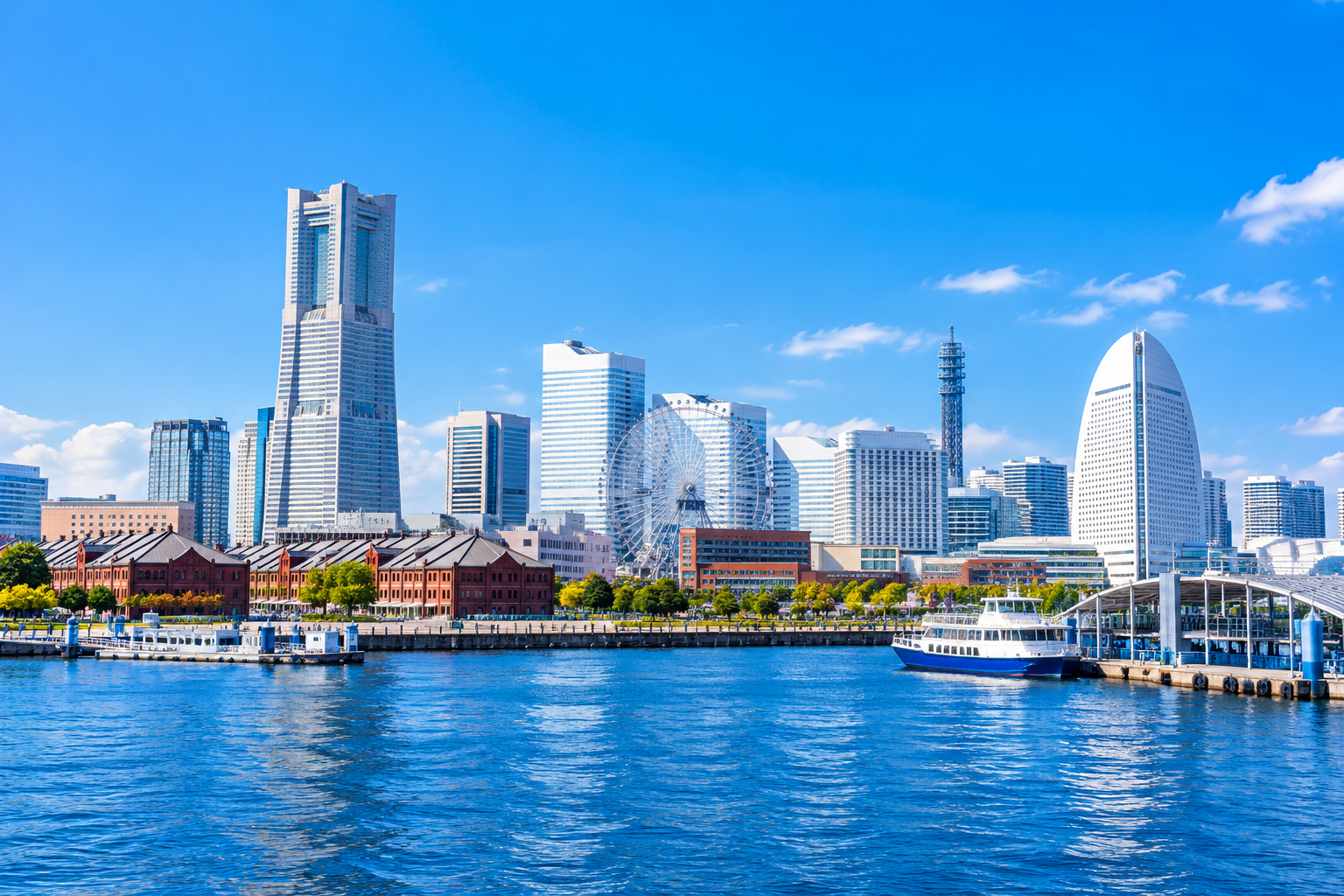 横浜みなとみらいの観光イメージ