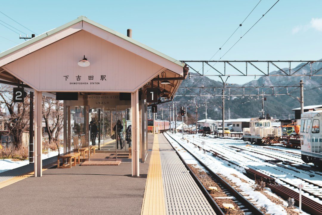 鉄道駅の風景